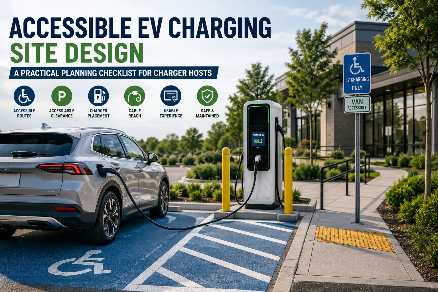 Accessible EV Charging Site Design: A Practical Planning Checklist for Charger Hosts