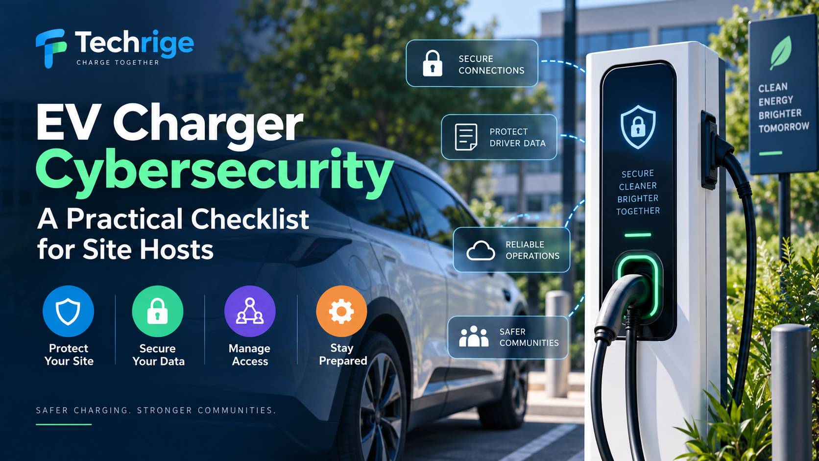 EV Charger Cybersecurity Checklist for Site Hosts