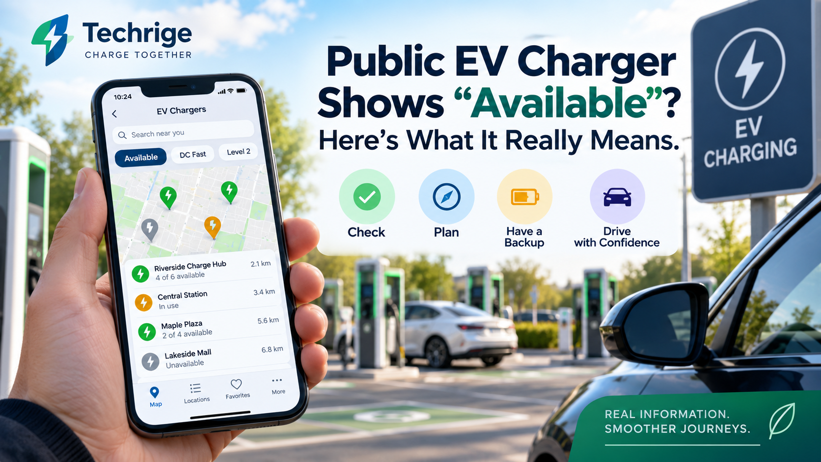 Why Public EV Charger Availability Can Change Before You Arrive