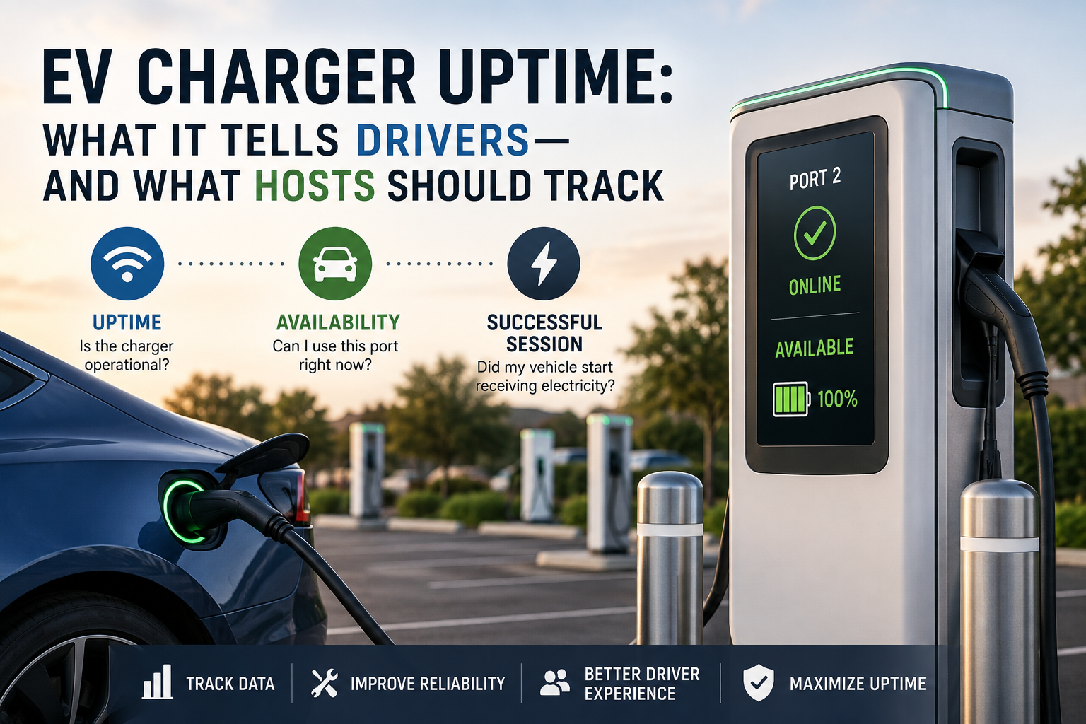 EV Charger Uptime: What It Tells Drivers and What Hosts Should Track