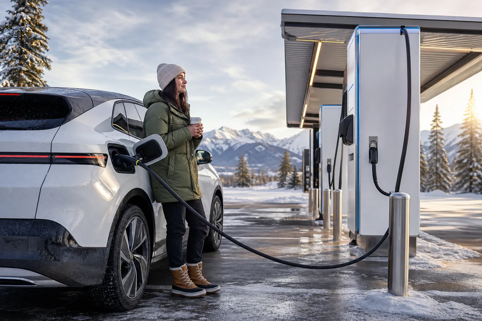 Winter EV Charging: Why Cold Weather Can Slow Fast Charging and How to Plan a Dependable Stop