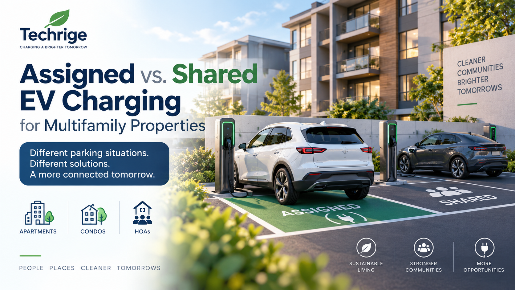 Assigned or Shared EV Charging at Apartments and Condos: A Practical Planning Framework