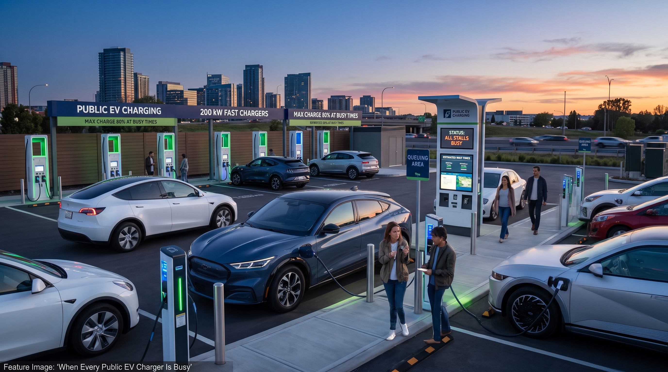 When Every Public EV Charger Is Busy: A Practical Driver Checklist