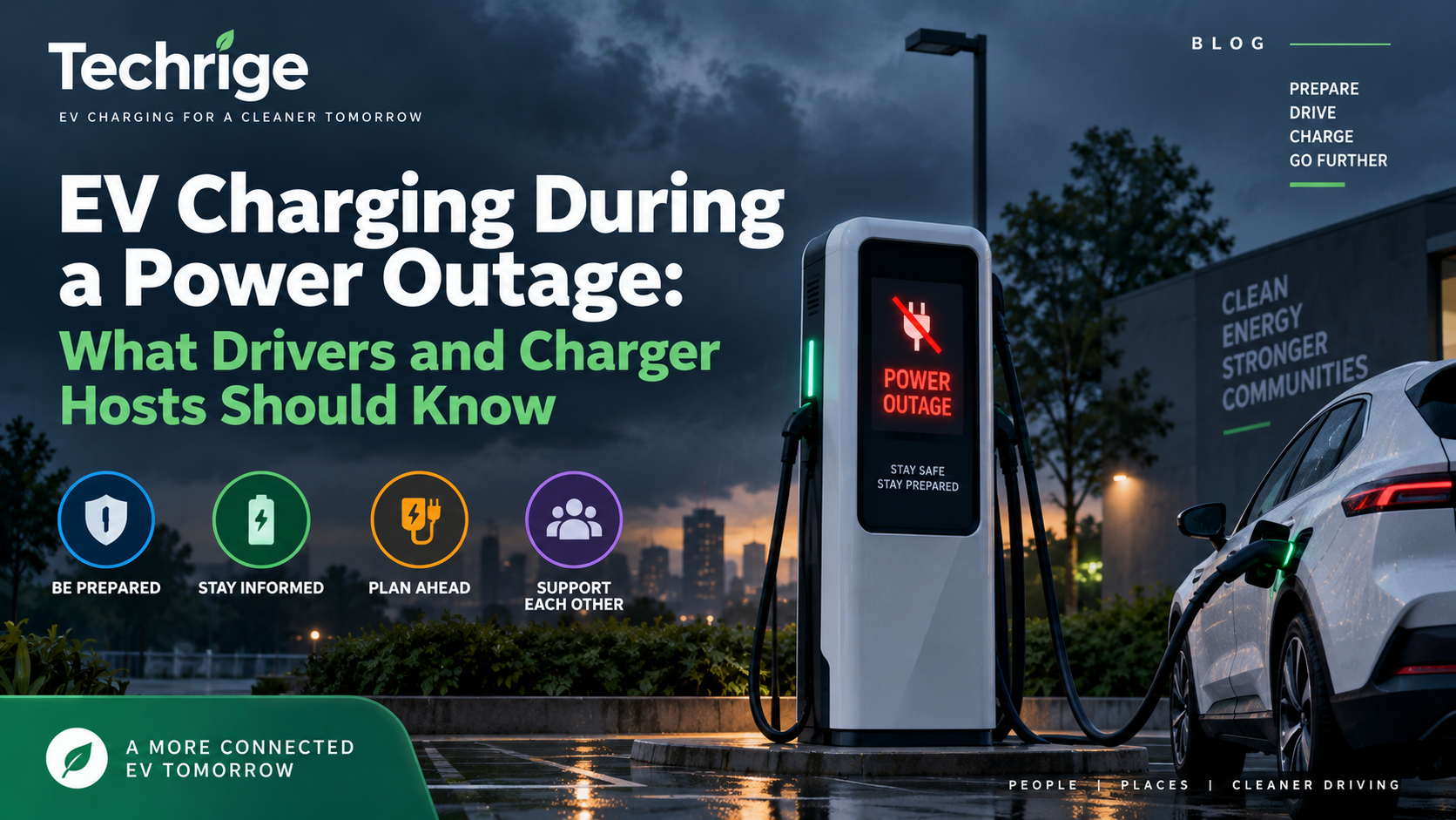 EV Charging During a Power Outage: A Practical Preparedness Plan