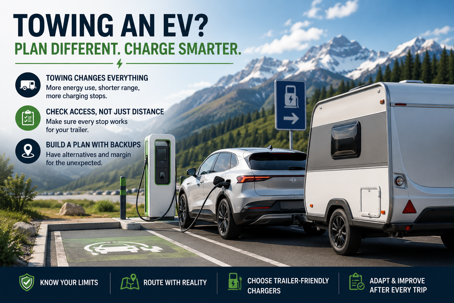Towing With an EV: A Practical Public-Charging Planning Checklist