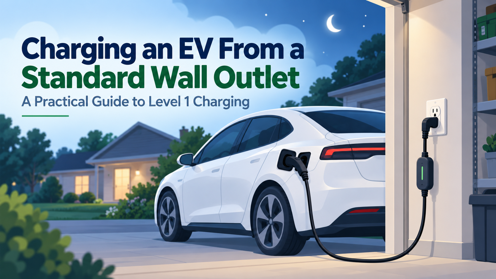Can You Charge an EV From a Standard Wall Outlet? A Practical U.S. Guide to Level 1 Charging