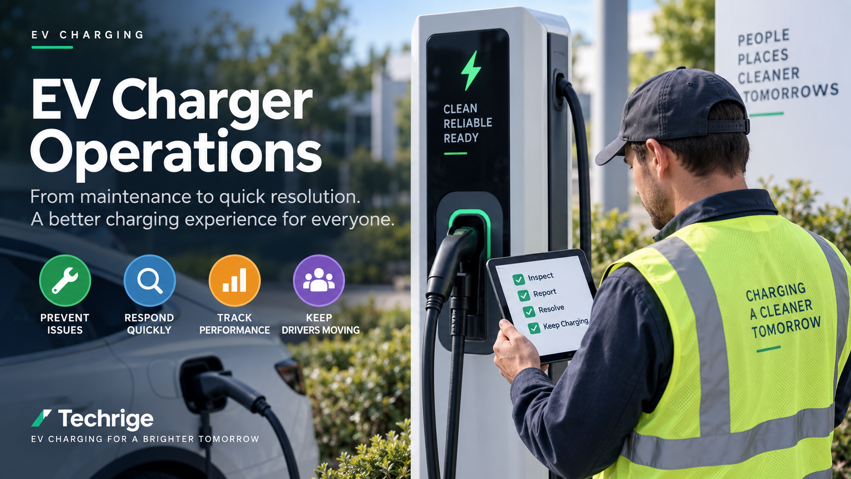 EV Charger Maintenance and Service-Response Planning for Hosts